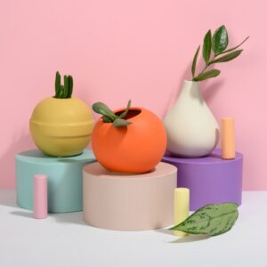 Mushroom Plastic Vase